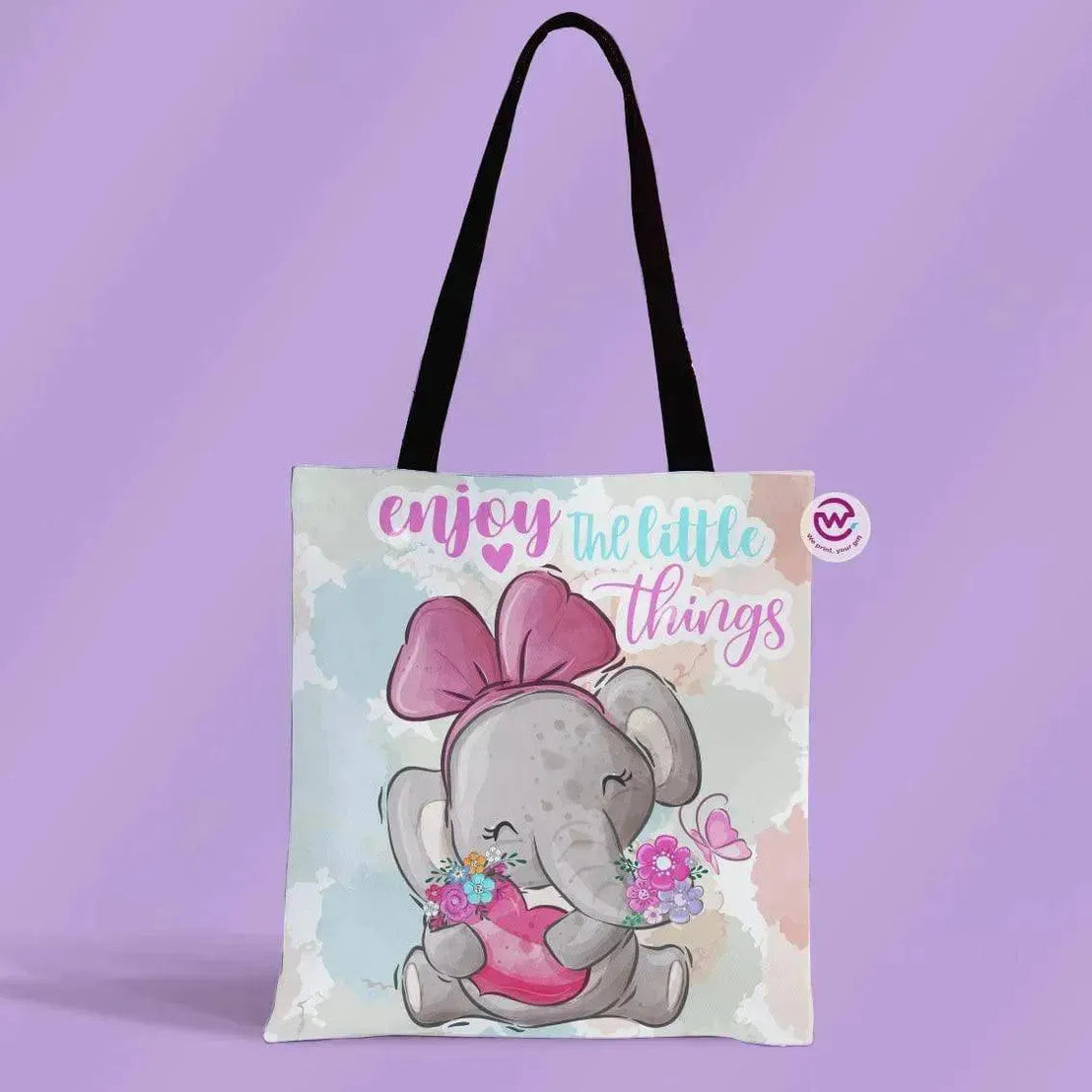 Canvas Tote Bag - Elephant - WE PRINT
