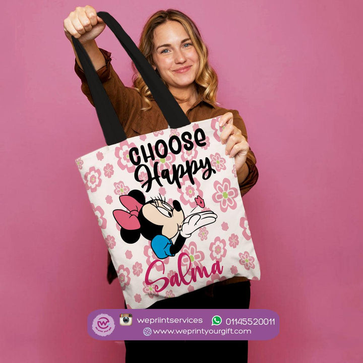 Canvas Tote Bag - Minnie Mouse - weprint.yourgift