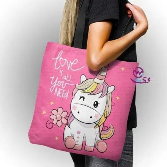 Canvas Tote Bag - Unicorn - WE PRINT