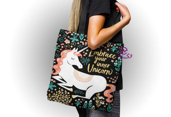 Canvas Tote Bag - Unicorn - weprint.yourgift