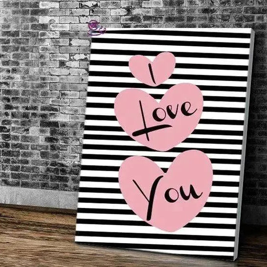 Canvas wall Frame - lovers - WE PRINT