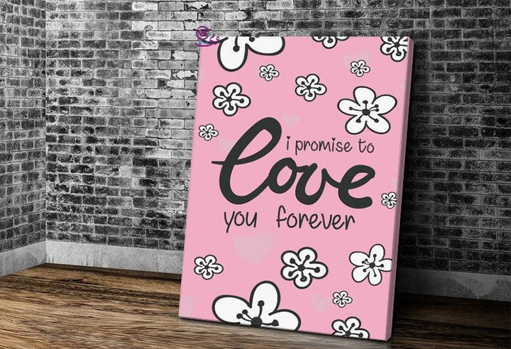 Canvas wall Frame - lovers - weprint.yourgift