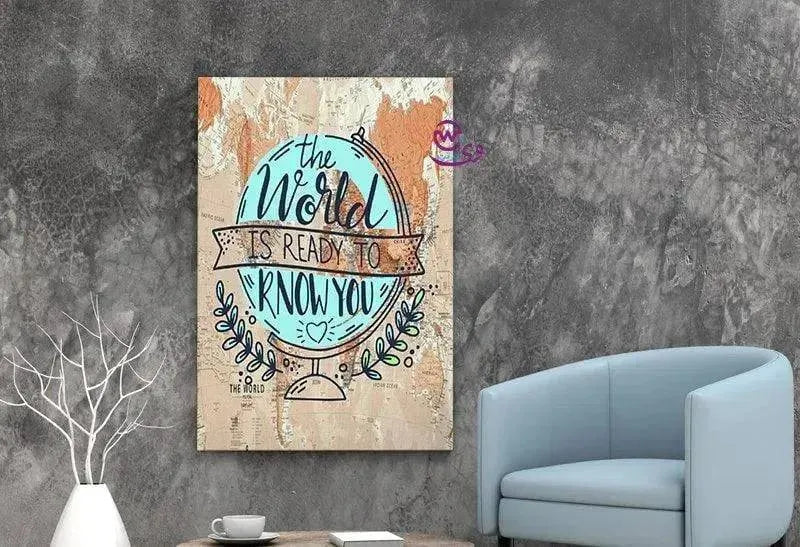 Canvas wall Frame - Motivational Quotes - WE PRINT