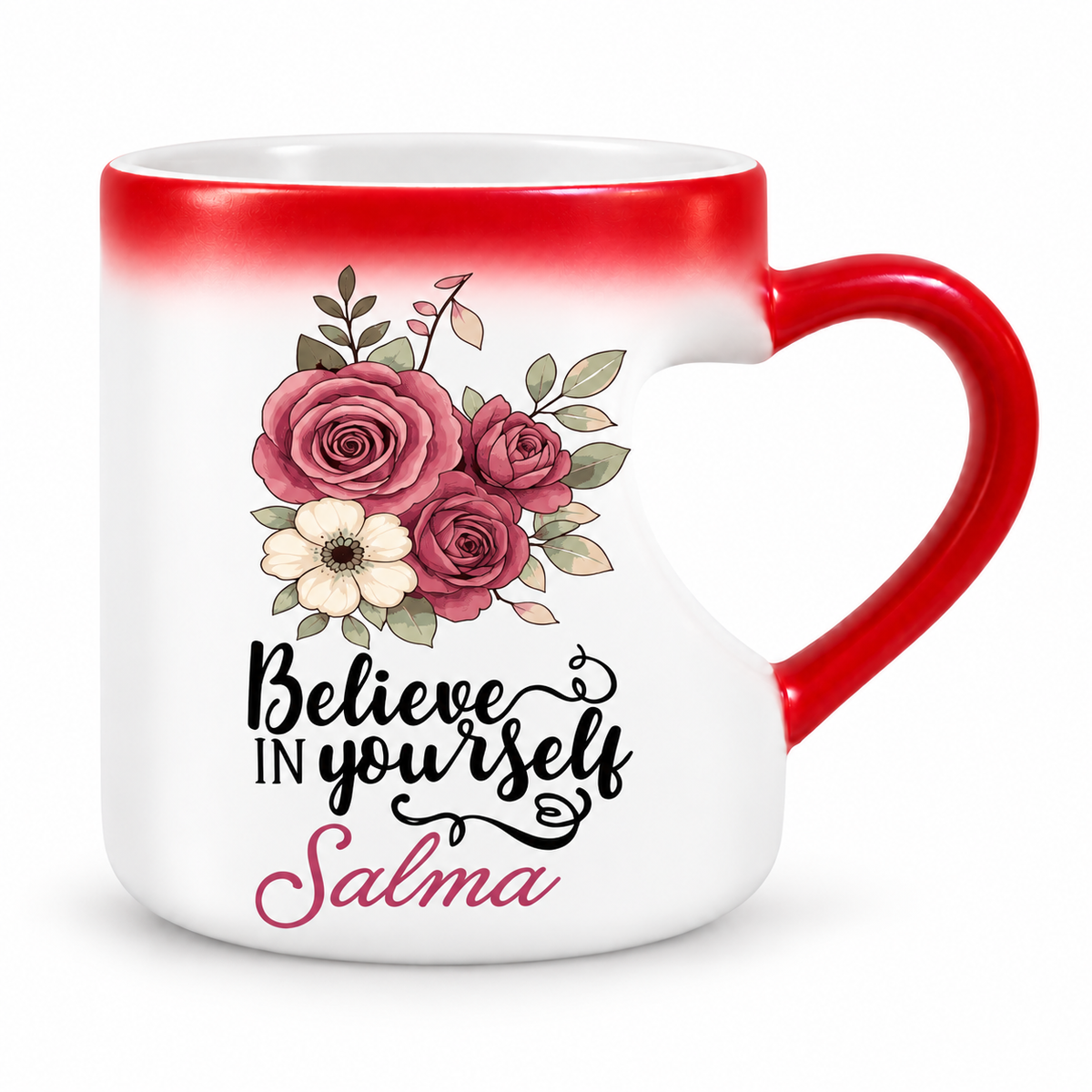 Magic Heart Handle Mug – Motivational Digital Art Designs | 350 ml