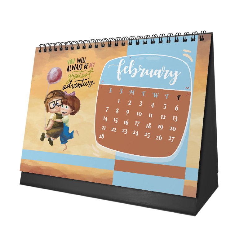 UP Movie Desk Calendar 2026