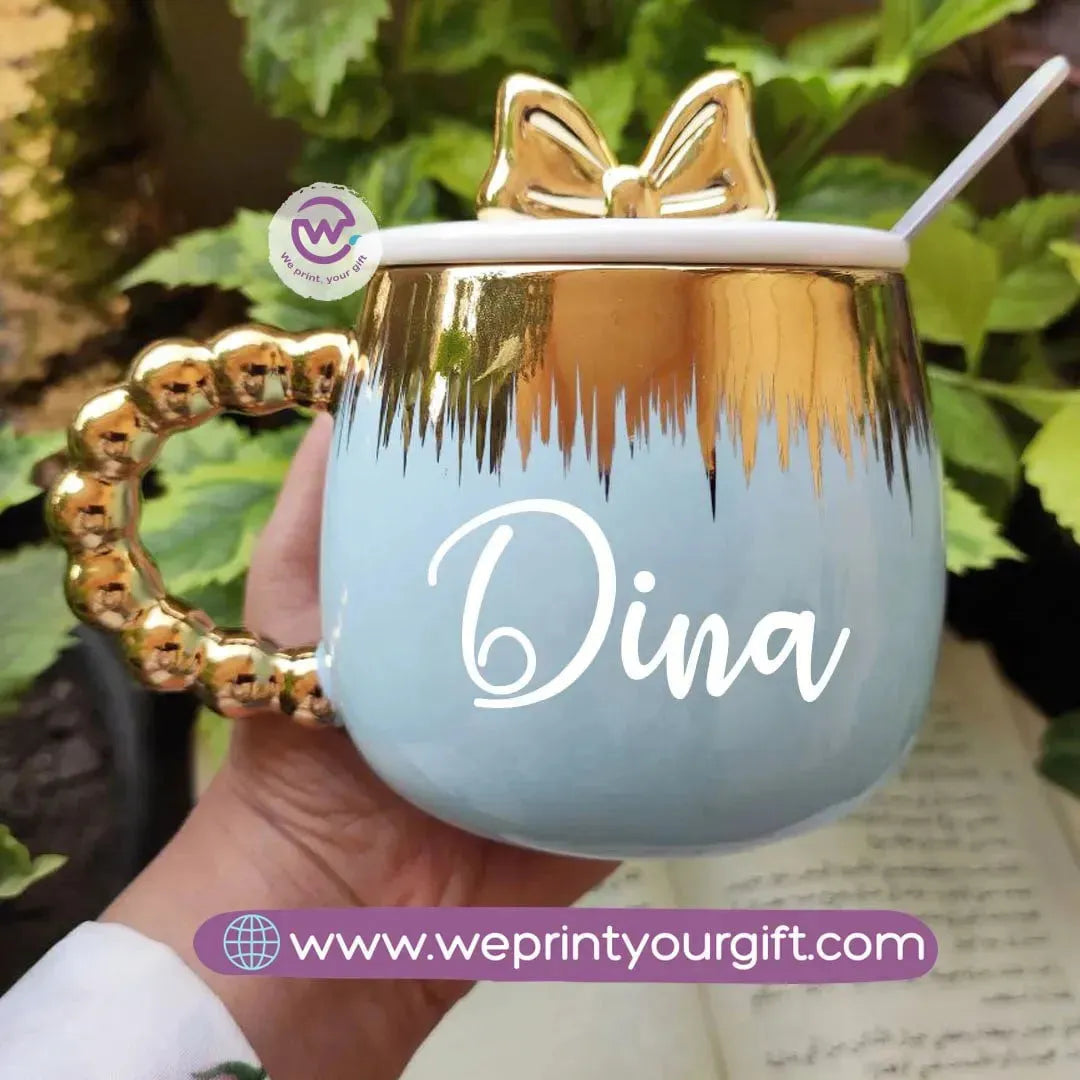 Ceramic Mug with 3D Lid-Name designs - WE PRINT