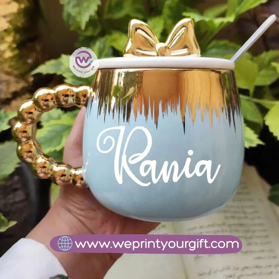 Ceramic Mug with 3D Lid-Name designs - WE PRINT
