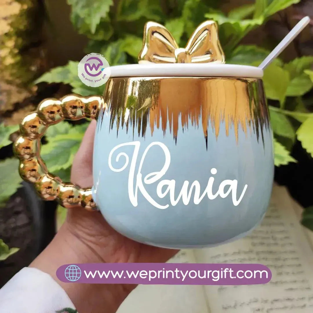 Ceramic Mug with 3D Lid-Name designs - WE PRINT