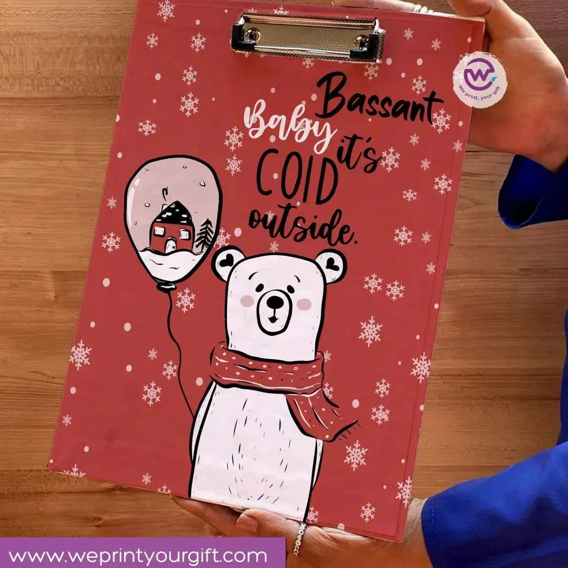 Clipboard- Christmas - WE PRINT