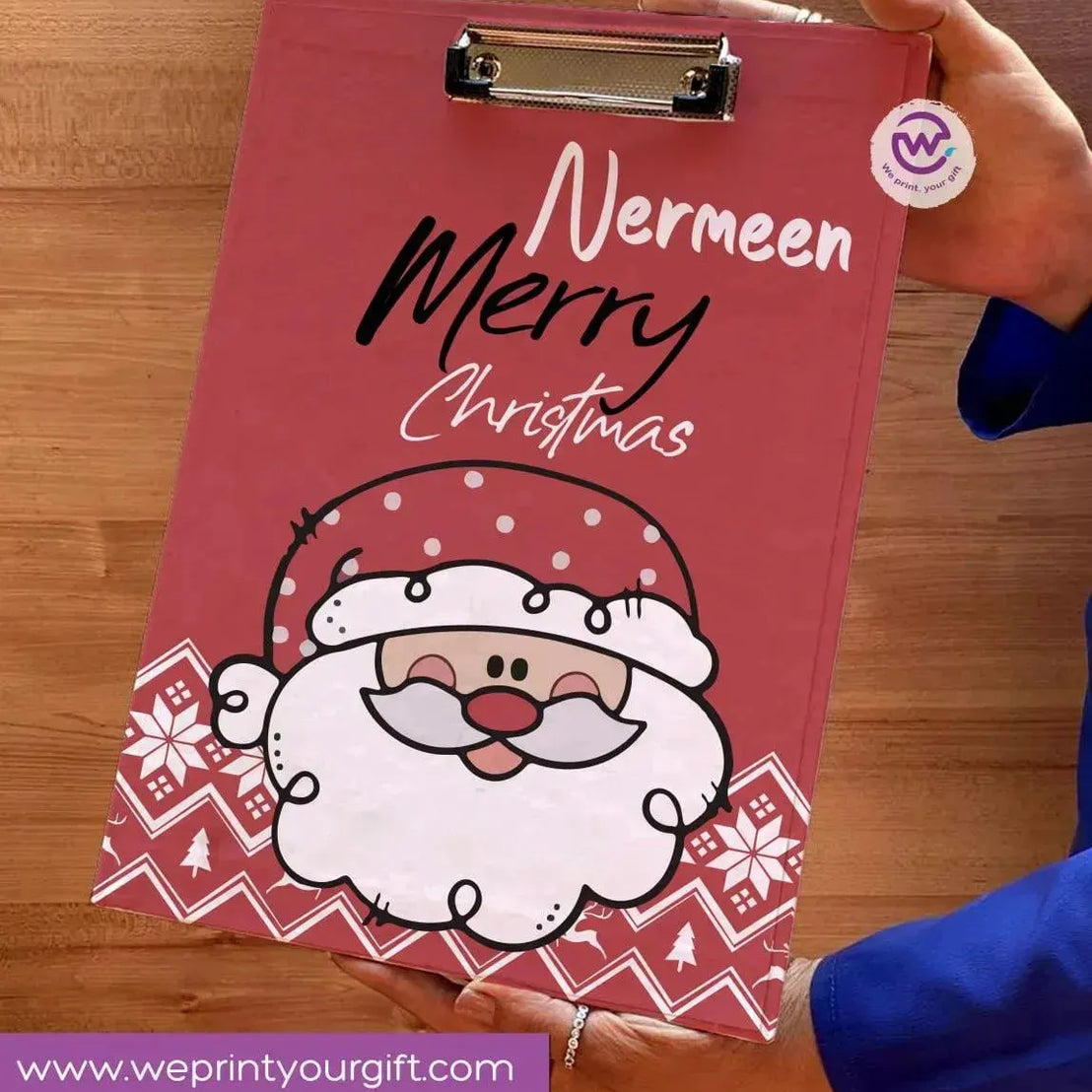 Clipboard- Christmas - WE PRINT