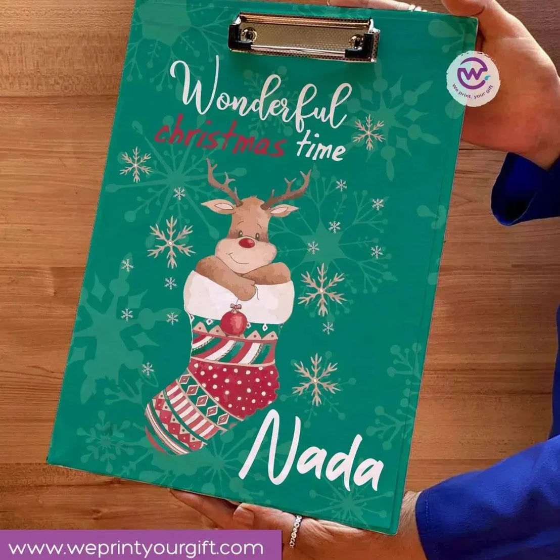 Clipboard- Christmas - WE PRINT