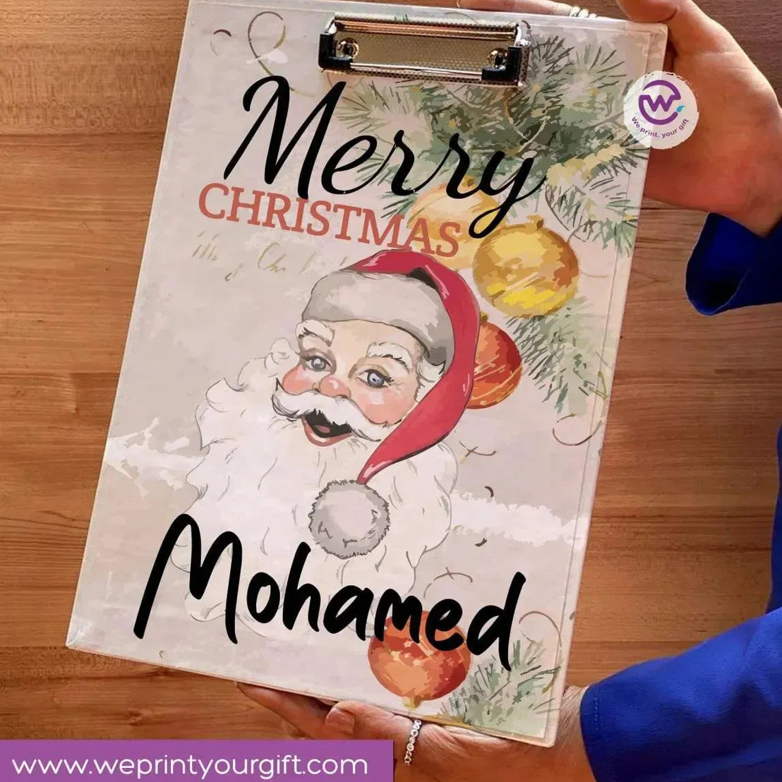 Clipboard- Christmas - WE PRINT