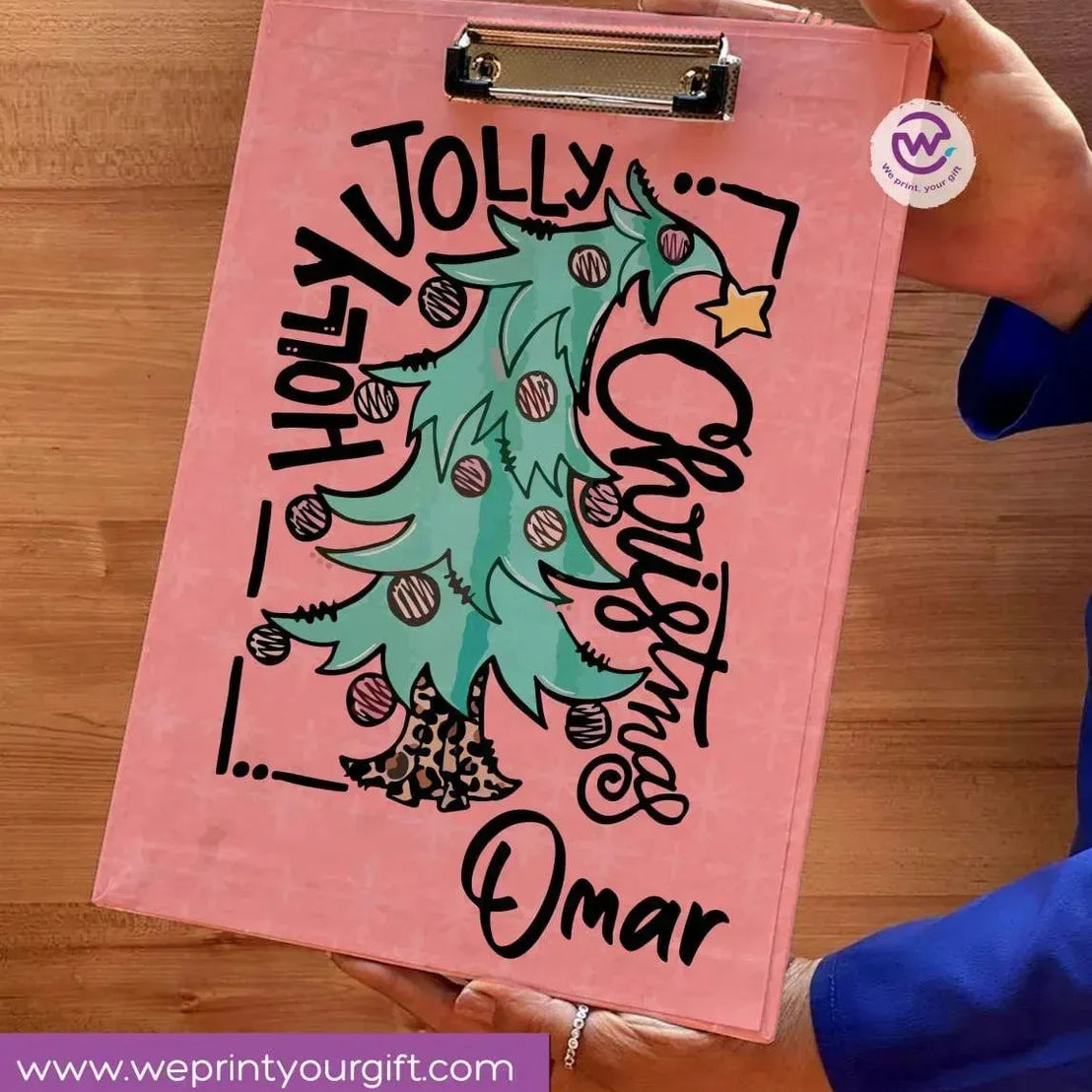 Clipboard- Christmas - WE PRINT
