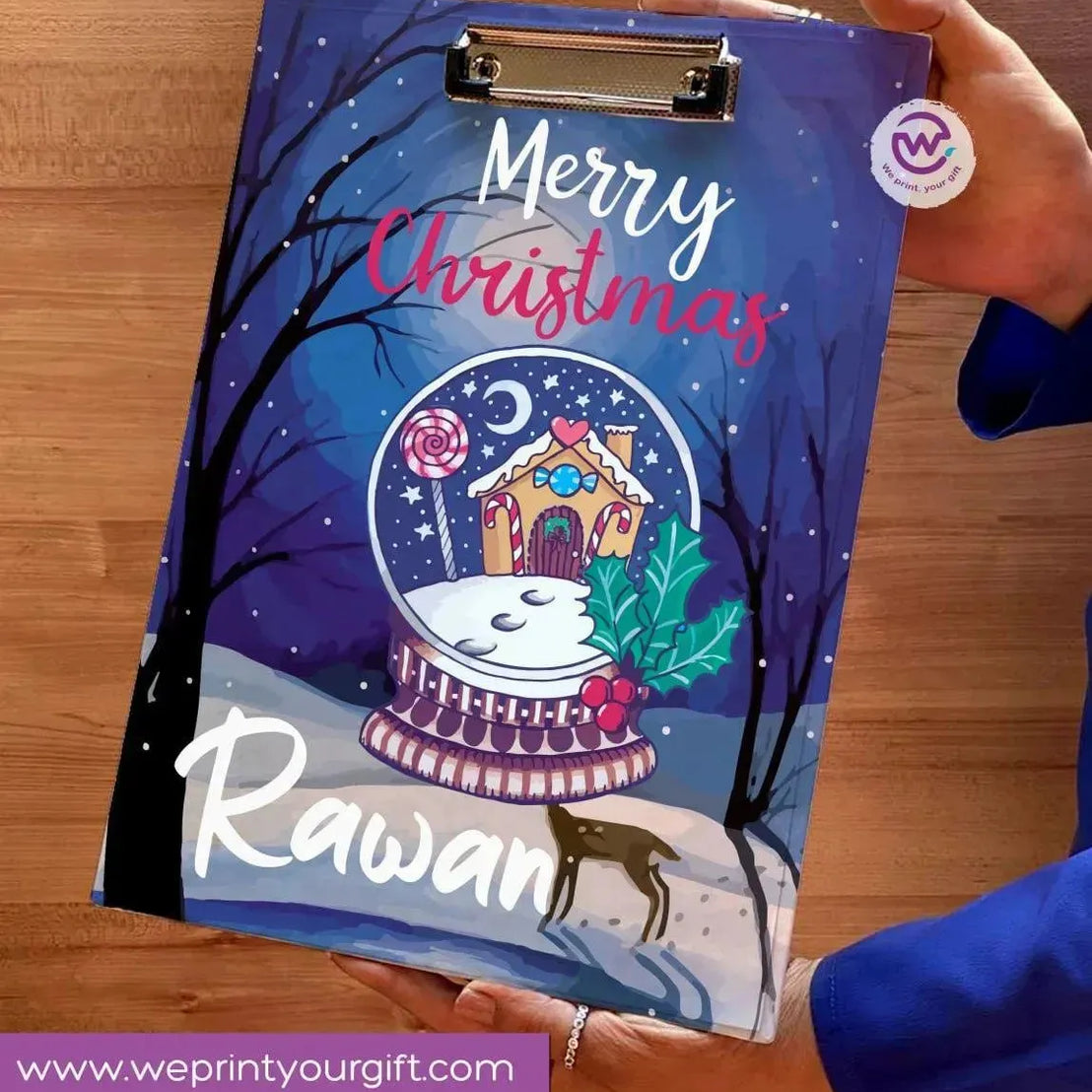 Clipboard- Christmas - WE PRINT