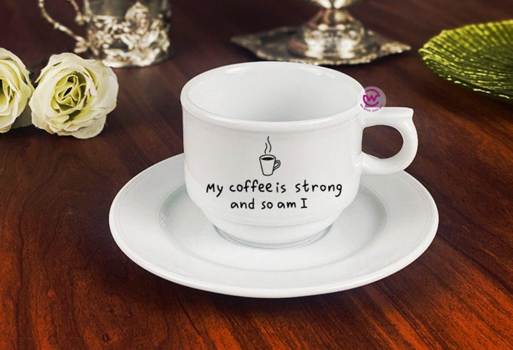 Coffee Cup - Arabic Quotes - WE PRINT