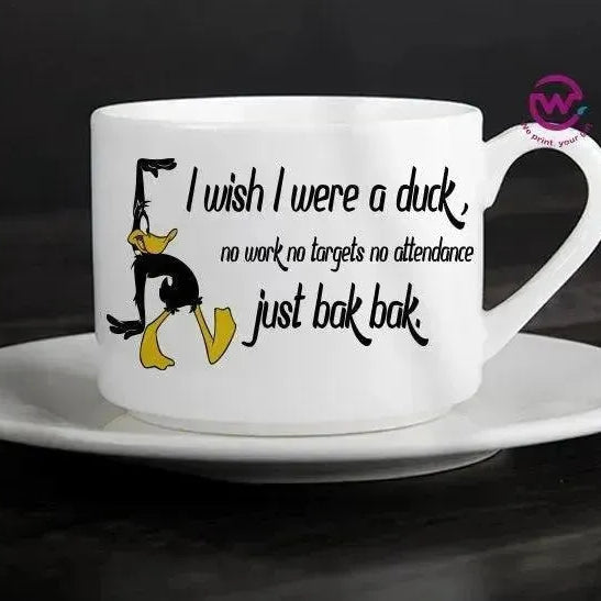 Coffee Cup -Comic-A - WE PRINT