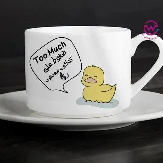 Coffee Cup -Comic-A - WE PRINT