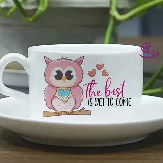 Coffee Cup - Owl Designs - WE PRINT