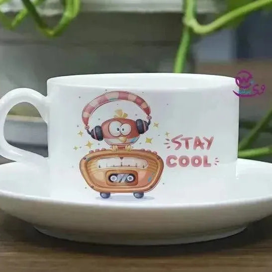 Coffee Cup - Owl Designs - WE PRINT