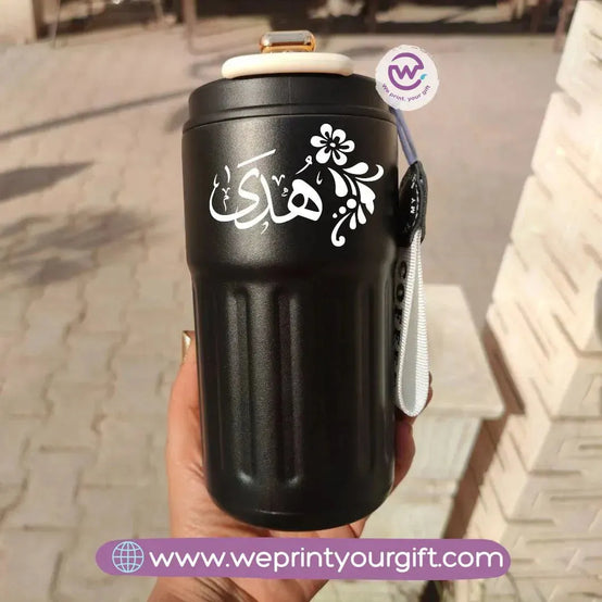 Coffee Mug With Temperature Display-Names - WE PRINT