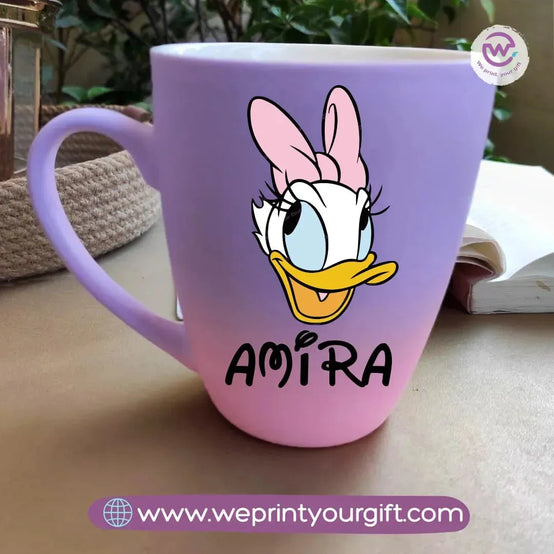 Colored Ceramic Mug- Disney - WE PRINT
