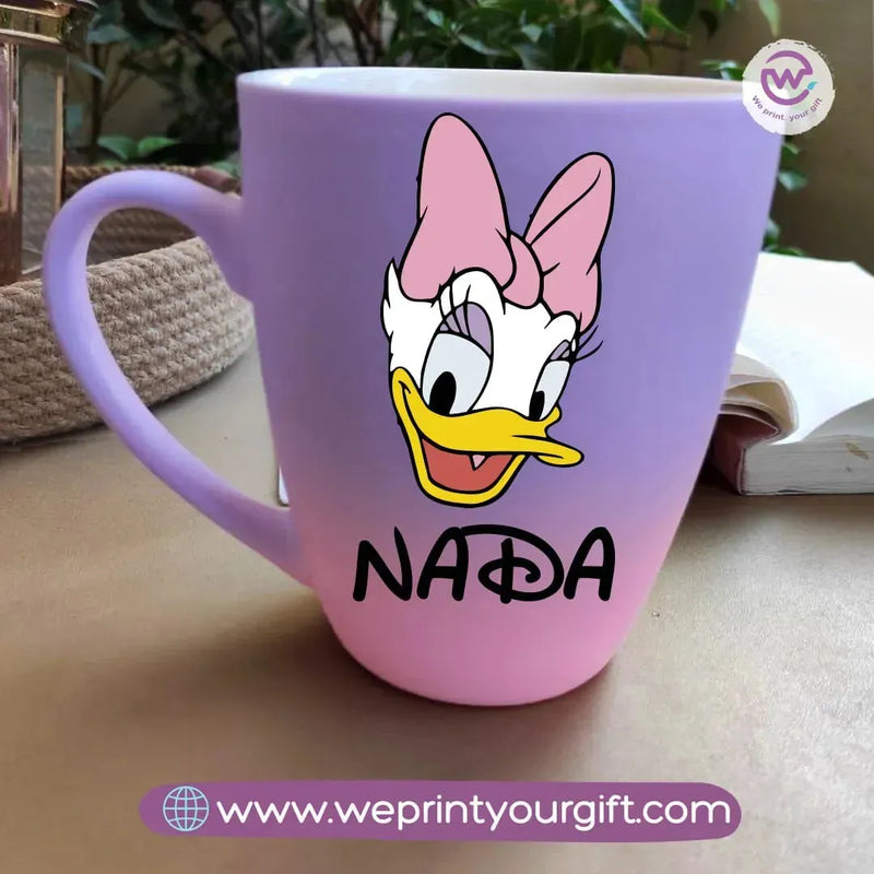 Colored Ceramic Mug- Disney - WE PRINT