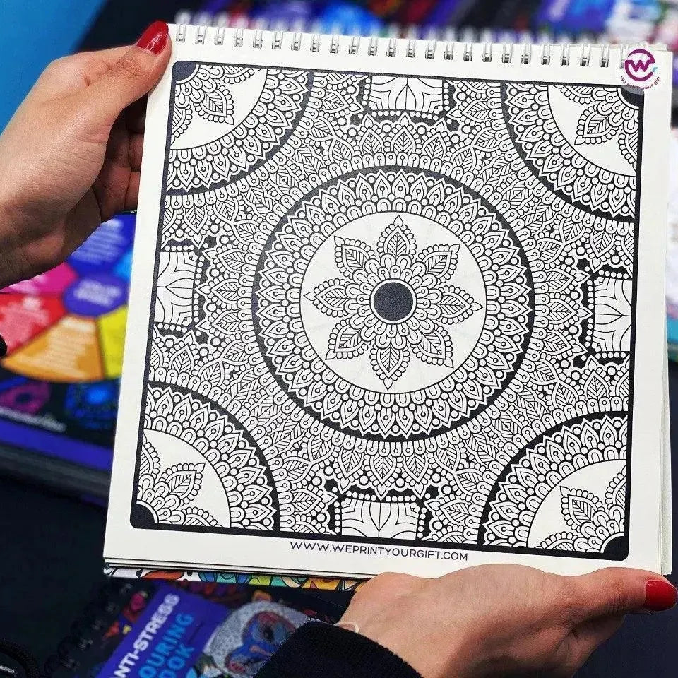 Coloring-Book- Mandala - WE PRINT