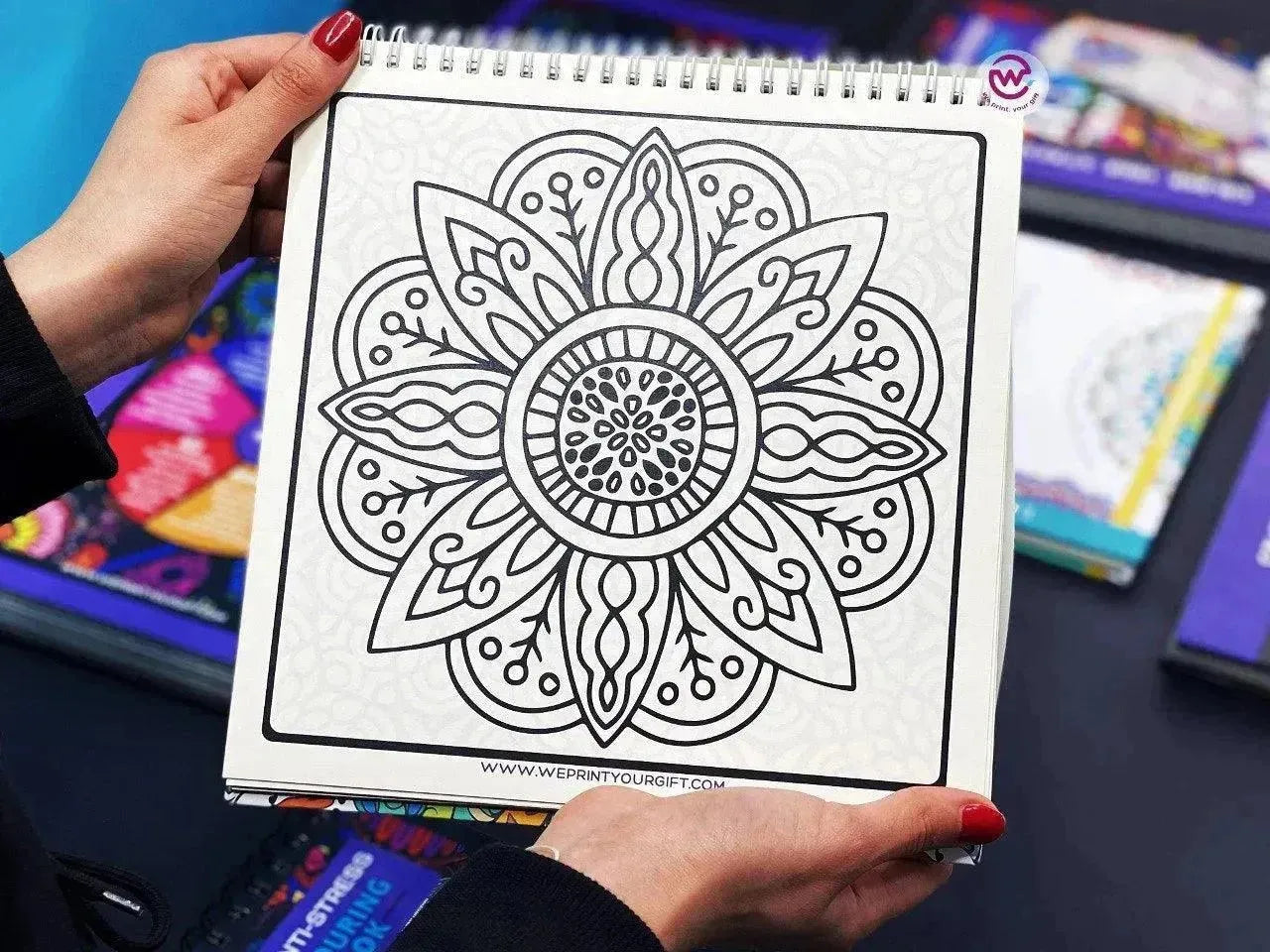 Coloring-Book- Mandala - WE PRINT