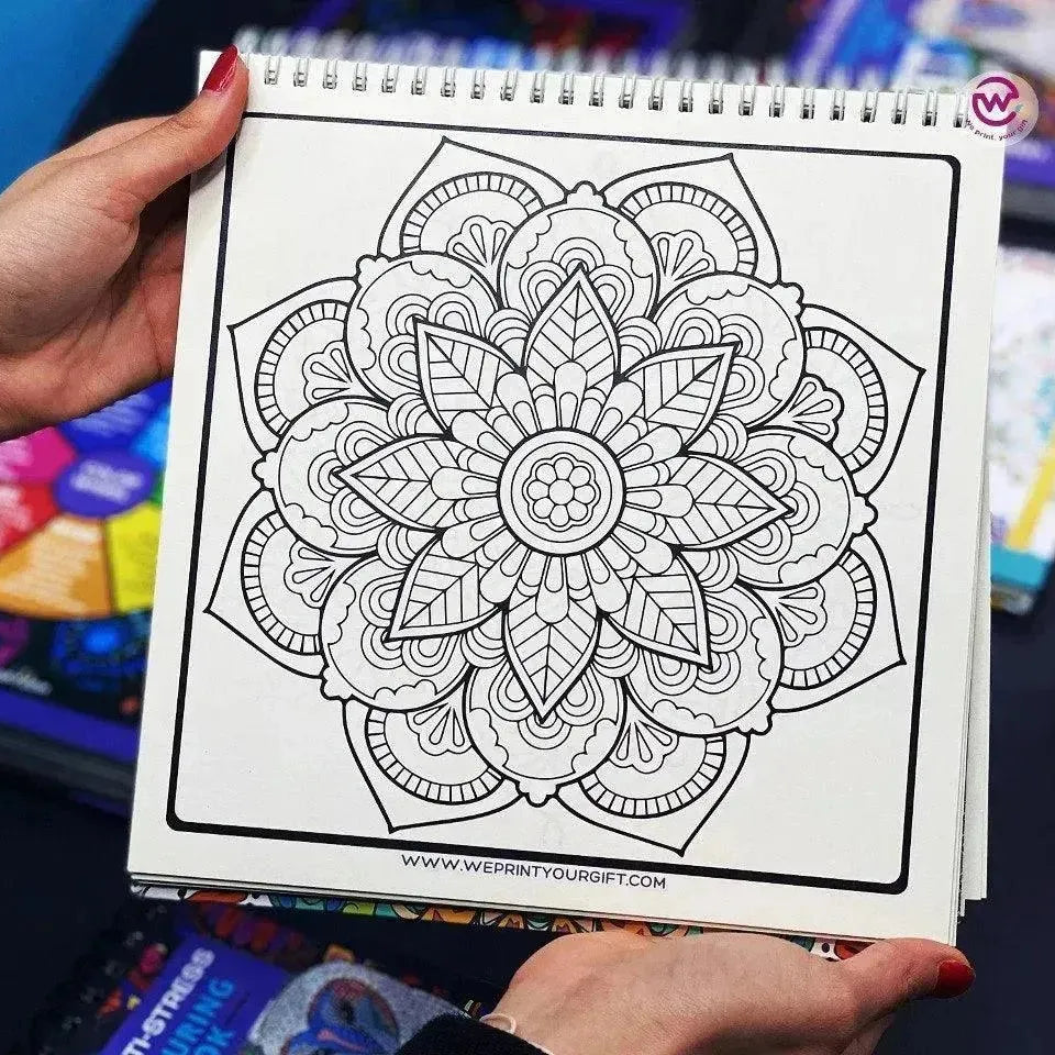 Coloring-Book- Mandala - WE PRINT
