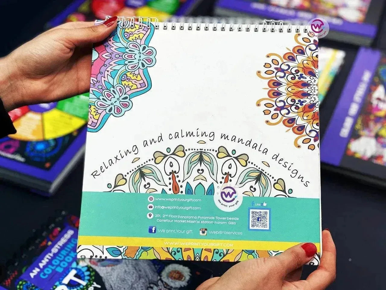 Coloring-Book- Mandala - WE PRINT