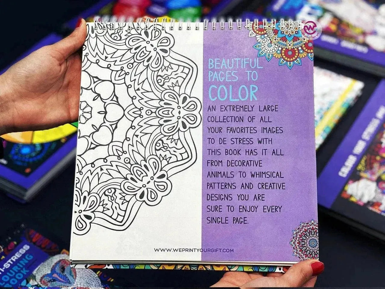Coloring-Book- Mandala - WE PRINT