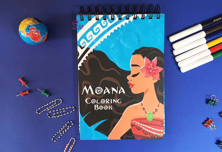 Coloring Book - Moana - weprint.yourgift