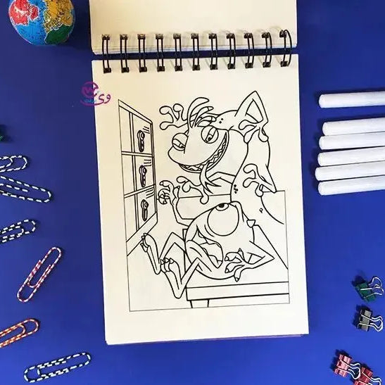 Coloring Book - Monster INC. - WE PRINT