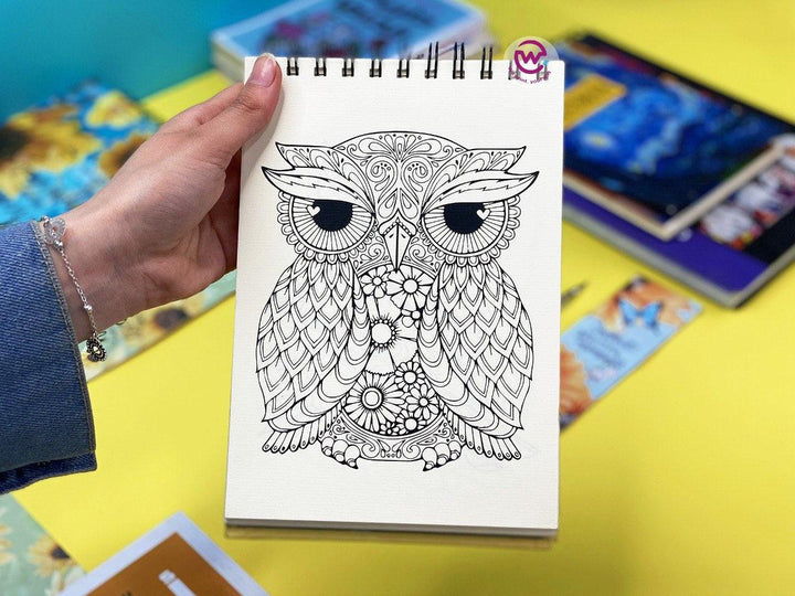 Coloring Book - Owl - weprint.yourgift