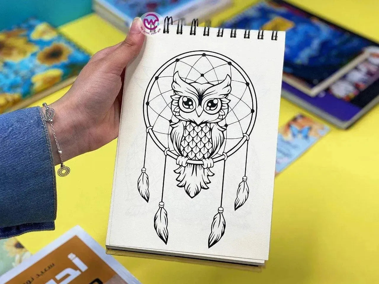 Coloring Book - Owl - WE PRINT