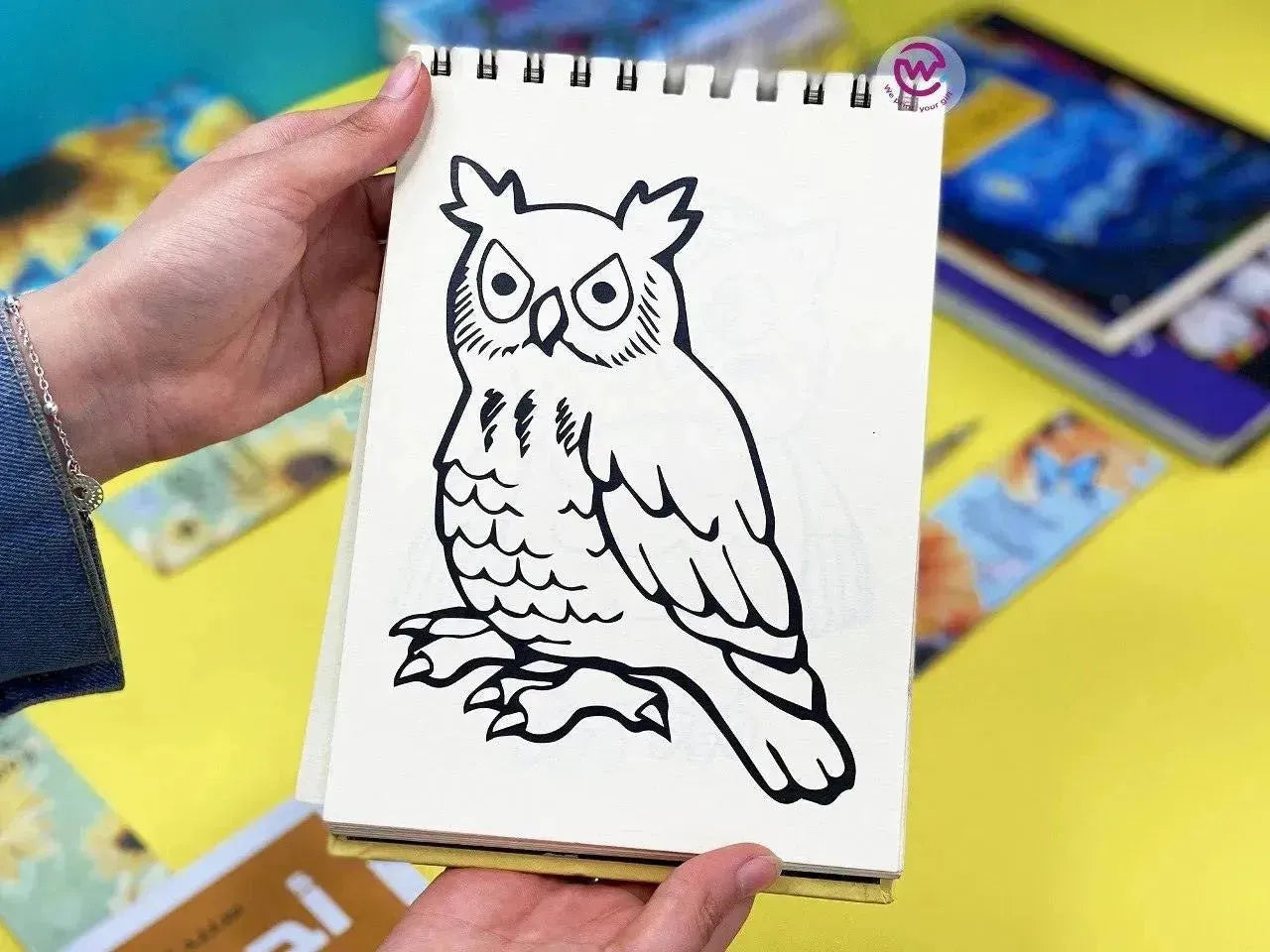 Coloring Book - Owl - WE PRINT