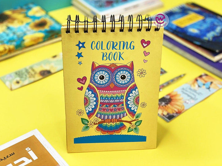 Coloring Book - Owl - weprint.yourgift