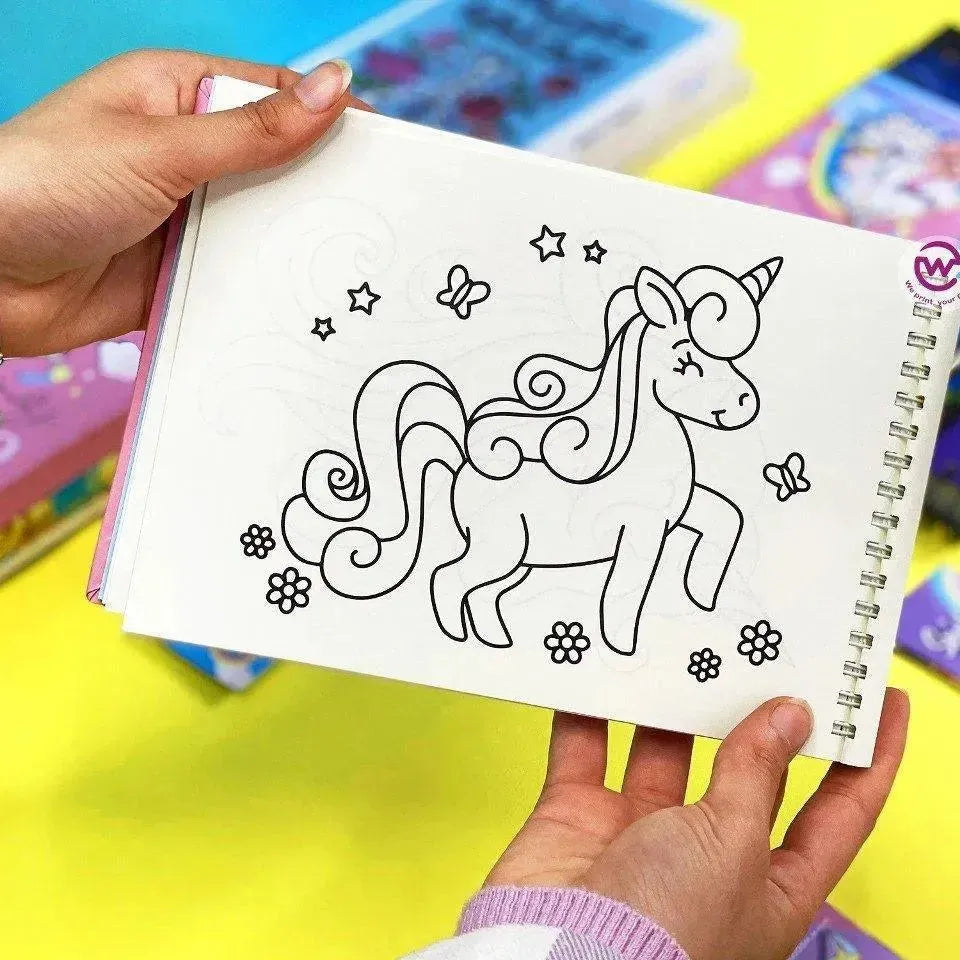 Coloring Book - Unicorn - WE PRINT