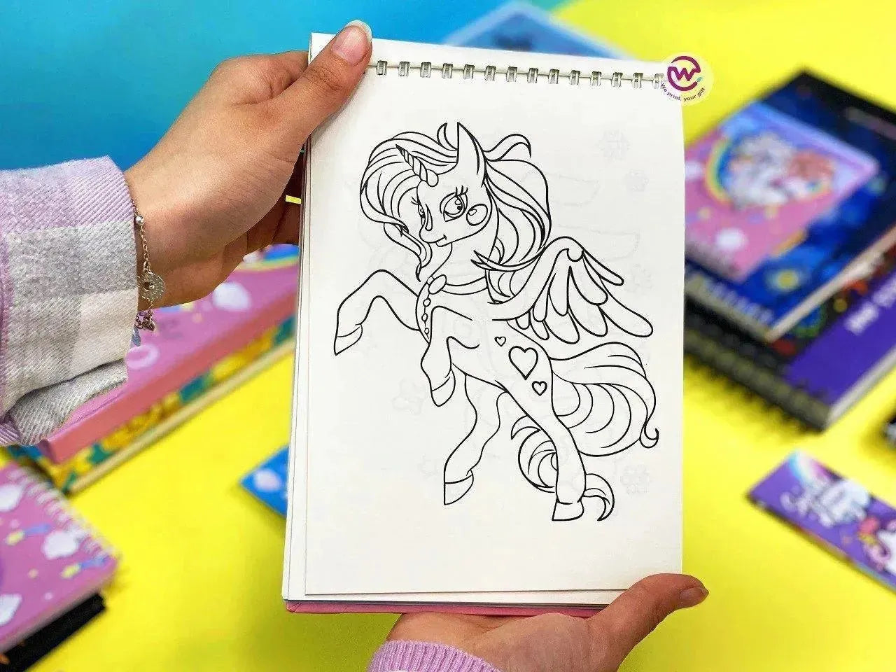 Coloring Book - Unicorn - WE PRINT