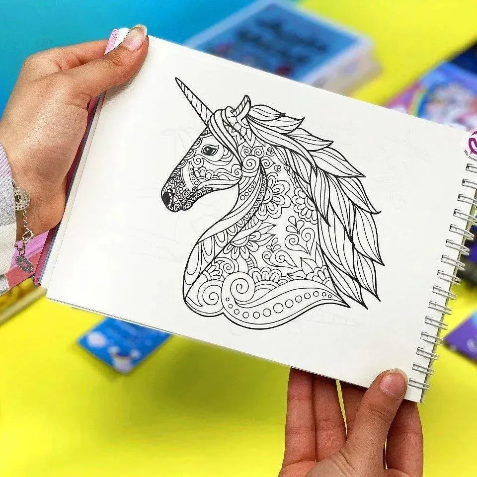 Coloring Book - Unicorn - WE PRINT