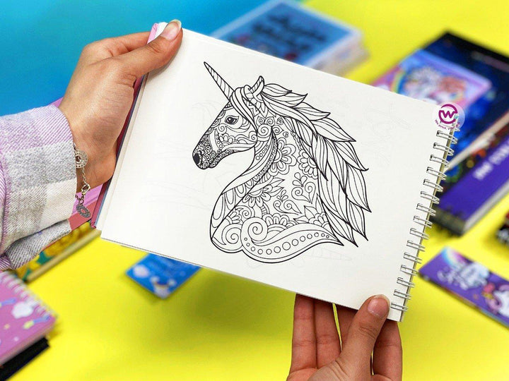 Coloring Book - Unicorn - weprint.yourgift