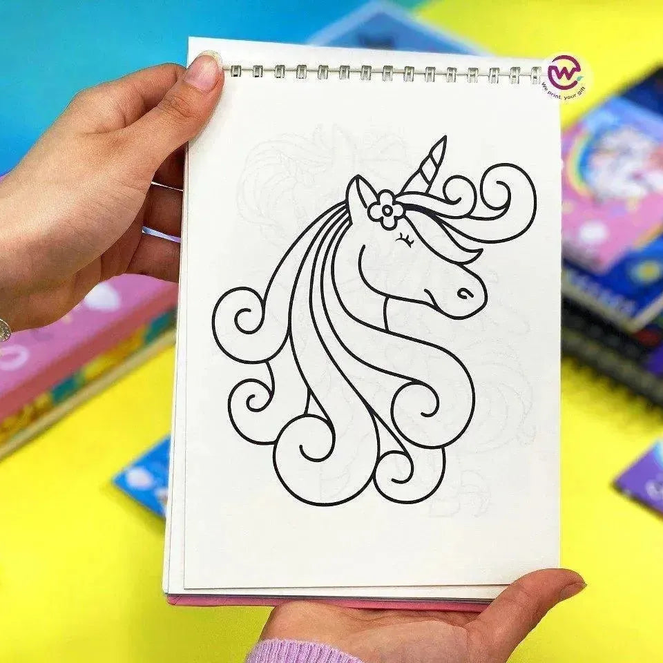 Coloring Book - Unicorn - WE PRINT