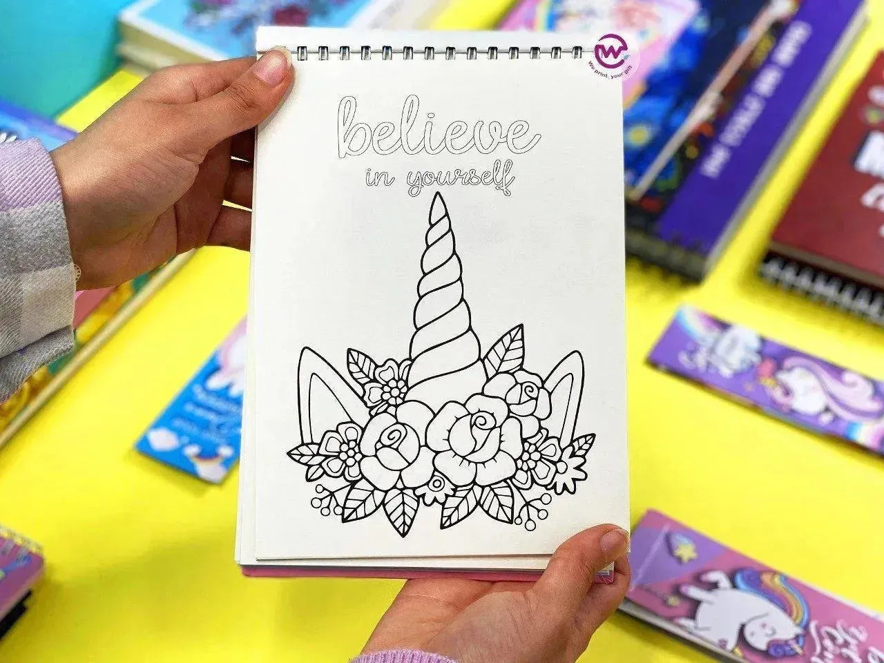 Coloring Book - Unicorn - WE PRINT