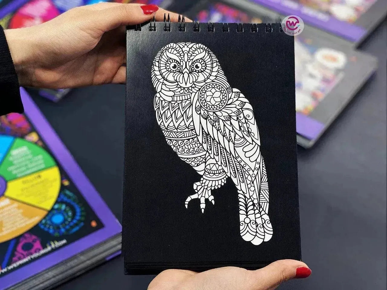 Coloring-Book - Wild Animals - WE PRINT