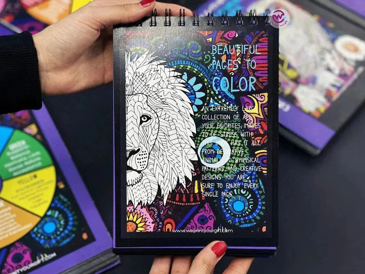 Coloring-Book - Wild Animals - WE PRINT