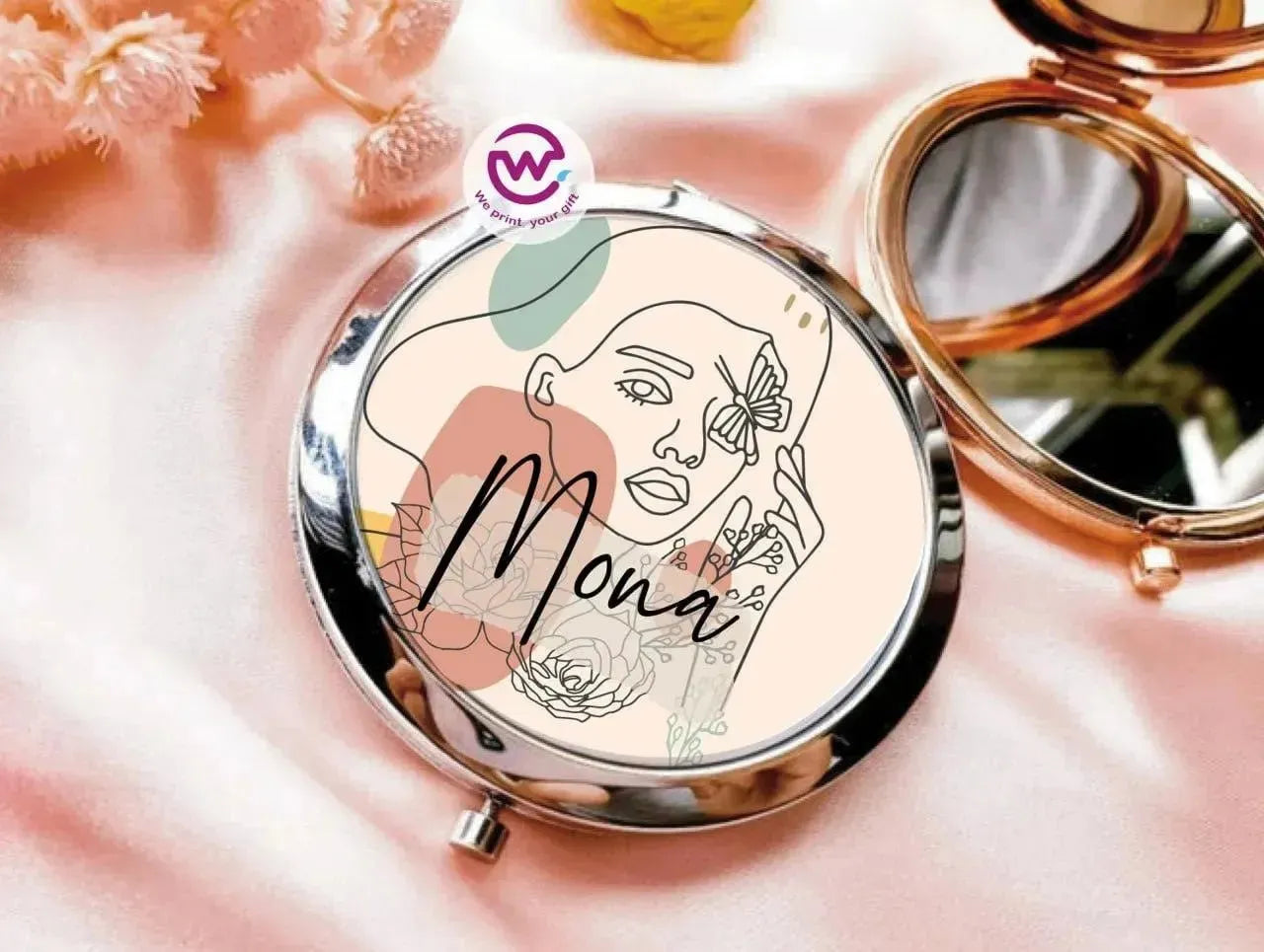 Compact mirror - BOHO - WE PRINT