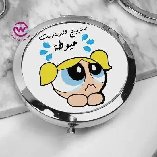 Compact Mirror - Comic - WE PRINT