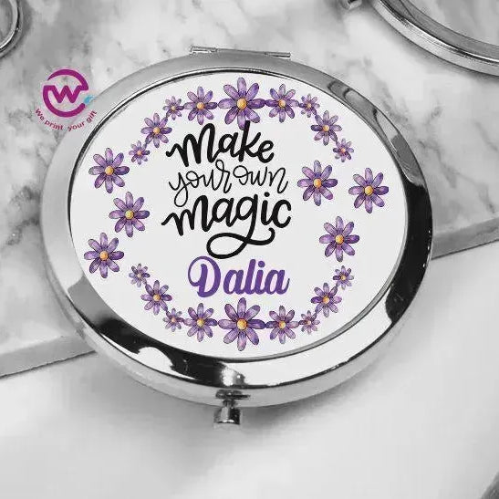 Compact Mirror - Floral - WE PRINT