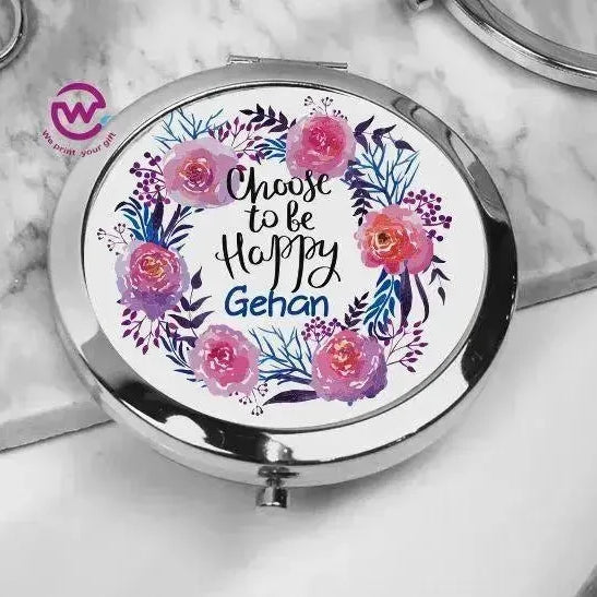 Compact Mirror - Floral - WE PRINT