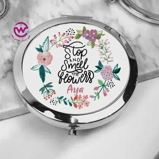 Compact Mirror - Floral - WE PRINT